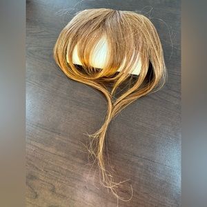 100% Human Hair- red fringe bang